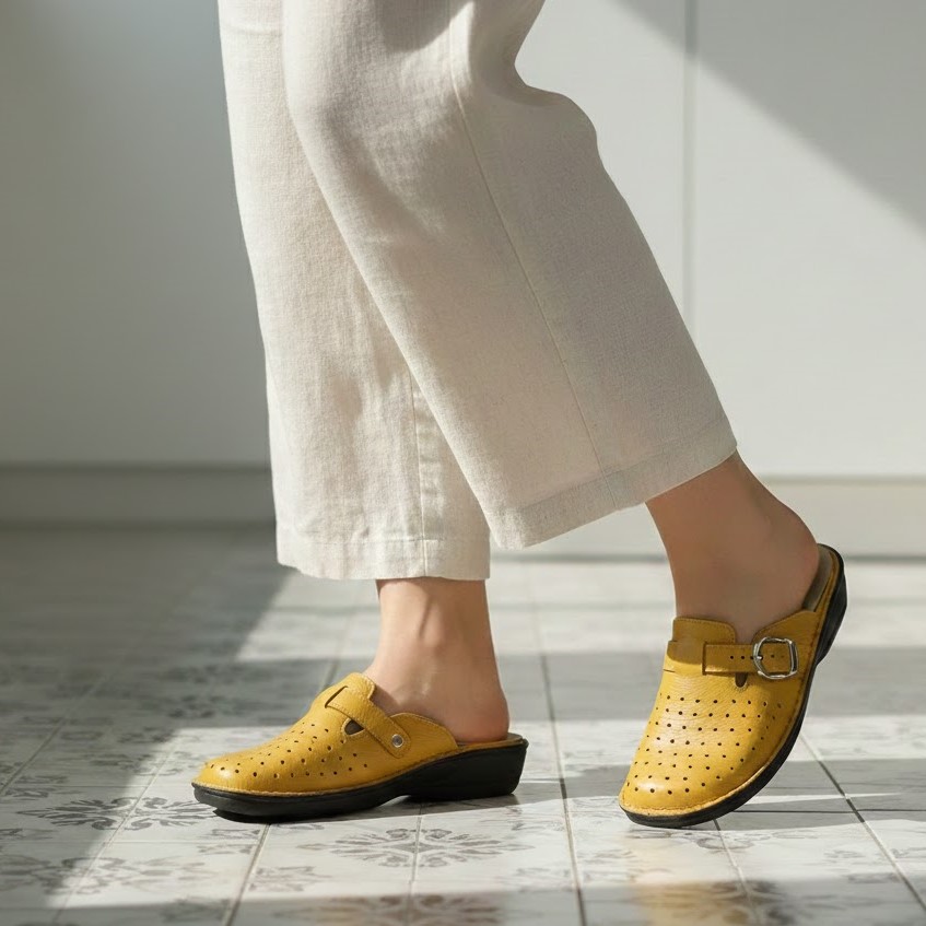 خرید آنلاین دمپایی طبی دیابتی زنانه آرای مدل خاتون تابستانه کد 05